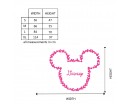 Mouse Customized Name Vinyl Wall Decals Baby Nursery Name Sticker